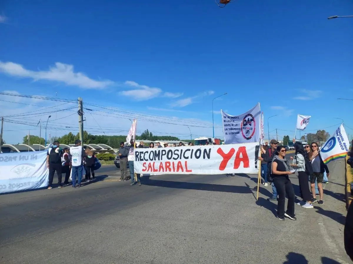 Exigieron una recomposición salarial. Foto: Tania Domenicucci