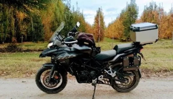 El rodado de alta gama se encontraba en un domicilio de calle Tacuarí, entre Los Arrayanes y Juan XXIII. Foto gentileza.