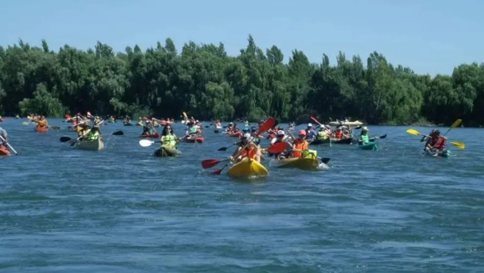 La bajada partirá desde el Fortín Lagunita y la navegación tendrá una duración de dos horas y media (Foto archivo).