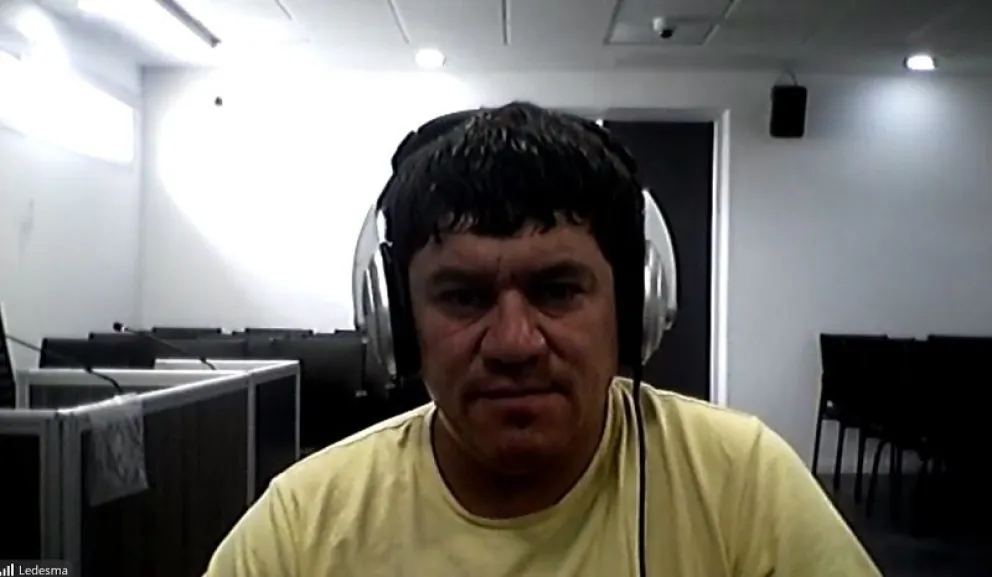 Pablo Ledesma no hizo declaraciones en la audiencia en la que le formularon cargos por el homicidio de Birke.