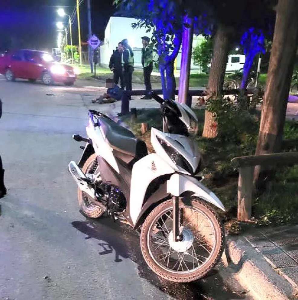 El hurto de la moto ocurrió en calle Corrientes y se la recuperó en Sarmiento