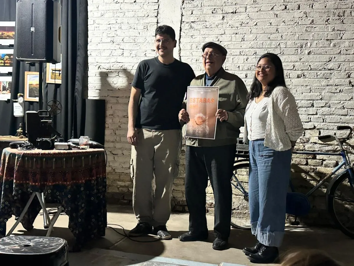 Abuelo de Marcos, qui&eacute;n protagoniz&oacute; algunos cortometrajes 