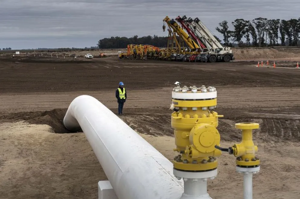 Gasoducto Perito Moreno.