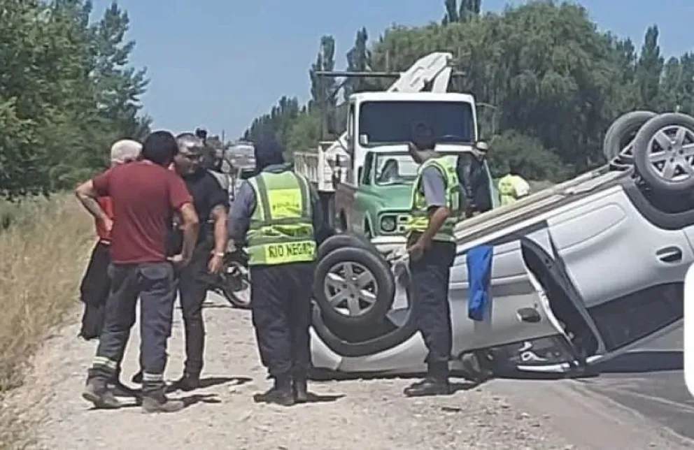 Sucedió en el kilómetro 1195 de la Ruta Nacional 22 (Imagen gentileza AN Allen )
