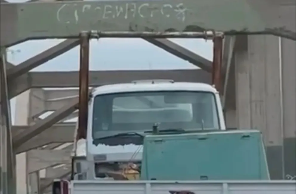 Este tipo de accidentes no es un hecho aislado en la Ruta 22 (Imagen gentileza )