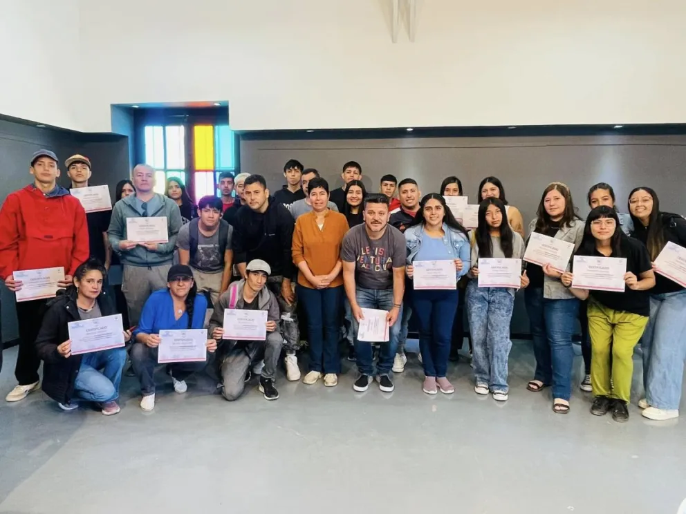 En los próximos días se entregarán los certificados a las personas que comenzaron a capacitarse en la última semana.