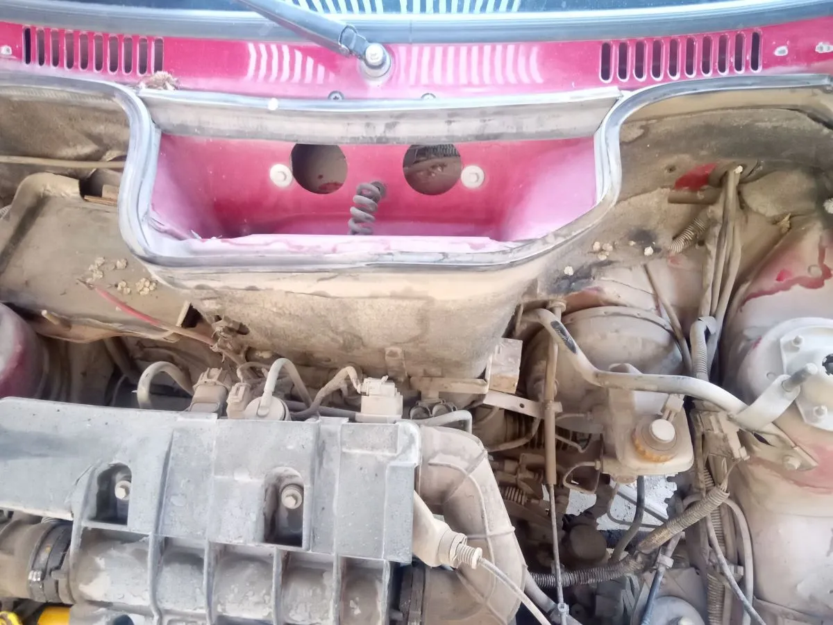 Adem&aacute;s del robo de 4 ruedas, el est&eacute;reo y la bater&iacute;a, tambi&eacute;n hubo destrozos del sistema el&eacute;ctrico.