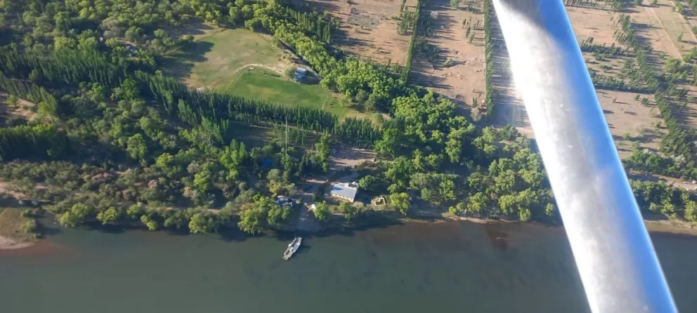Compartimos una de las postales que nos brindaron desde el Aeroclub de Regina durante el fin de semana (Foto gentileza).