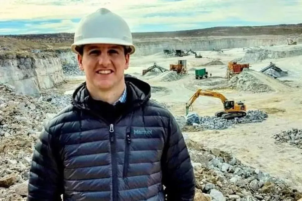 El secretario de Minería de Río Negro, Joaquín Aberastain Oro.