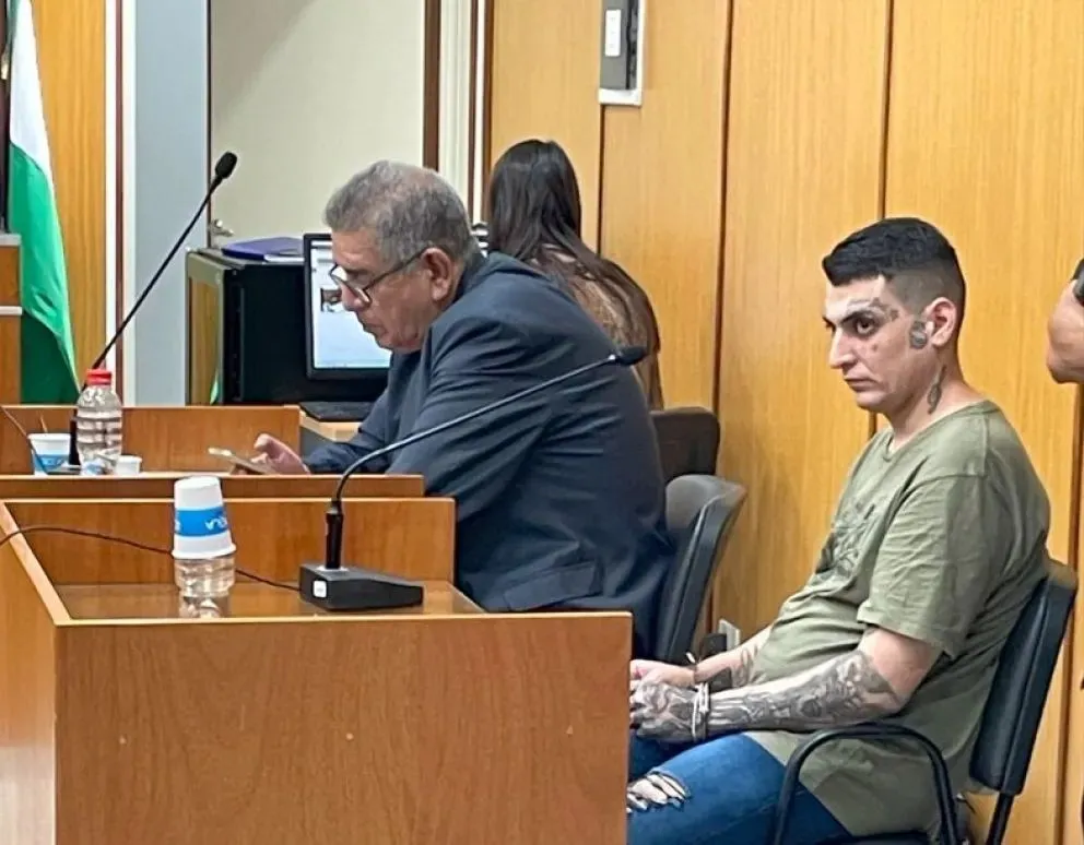El Tribunal fijó en 25 años la pena para Martín Guiñez. Foto (ANR).