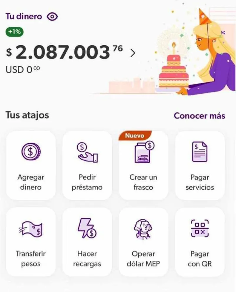 Captura de pantalla enviada por Camila, hermana de Ezequiel, para comunicar que no s&oacute;lo lleg&oacute; al monto de la cirug&iacute;a, sino que lo super&oacute;.
