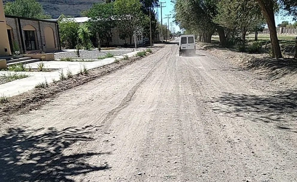 El lunes habrá corte de tránsito por las obras de zanjeo para la red de cloacas. 