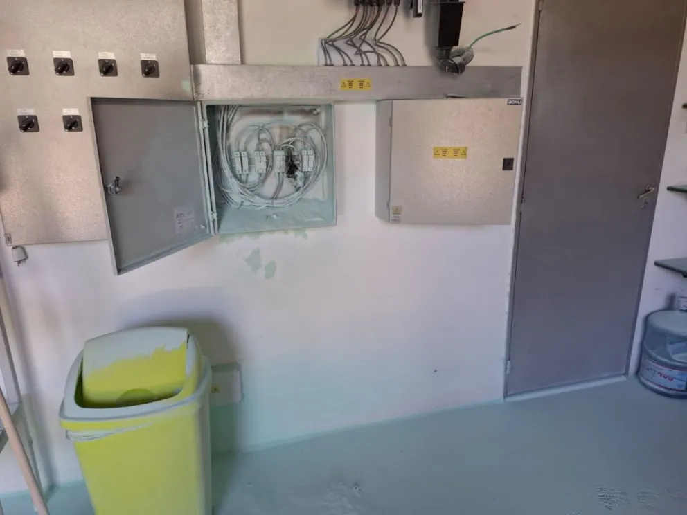 El incidente se originó en uno de los tableros del sistema de paneles solares.