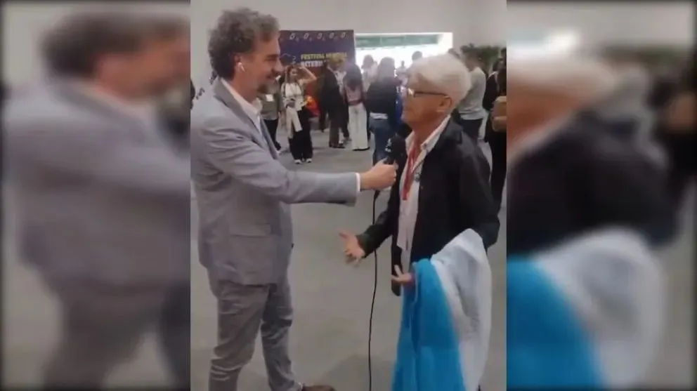 Mercado participó de la cuestionada asunción de Nicolás Maduro.
