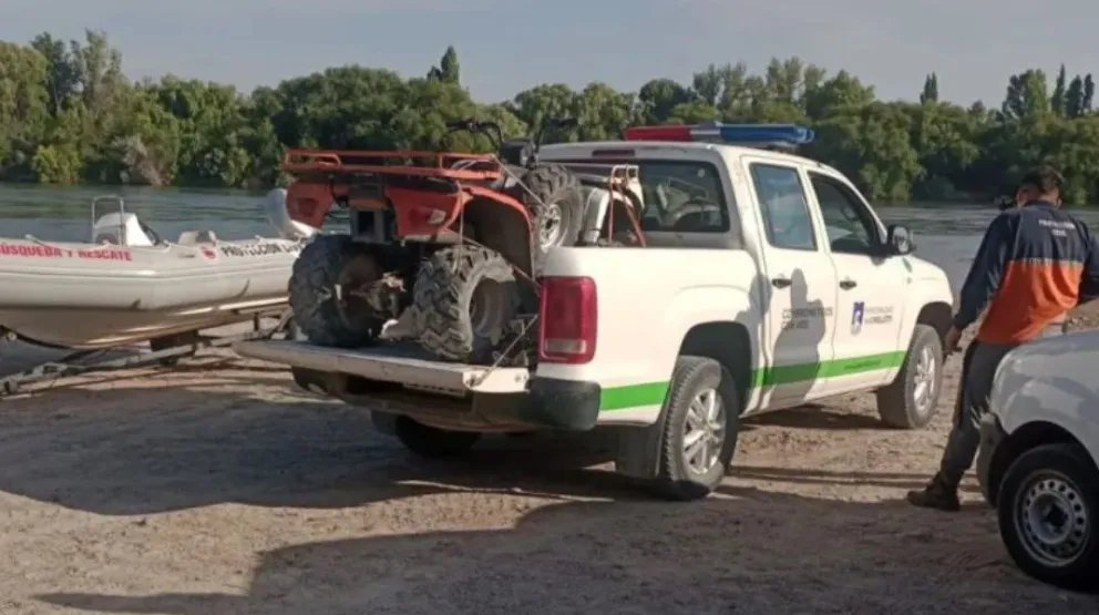 La niña fue arrastrada por el río en la zona de Balsa las Perlas.