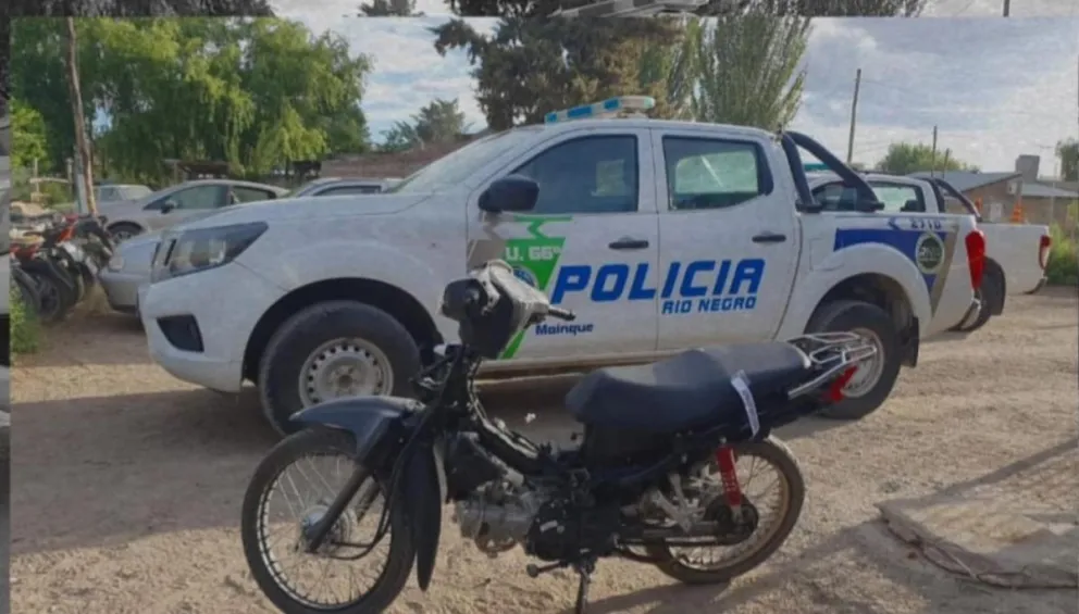 El rodado se encontraba abandonado en cercanías a un puente del balneario. 
