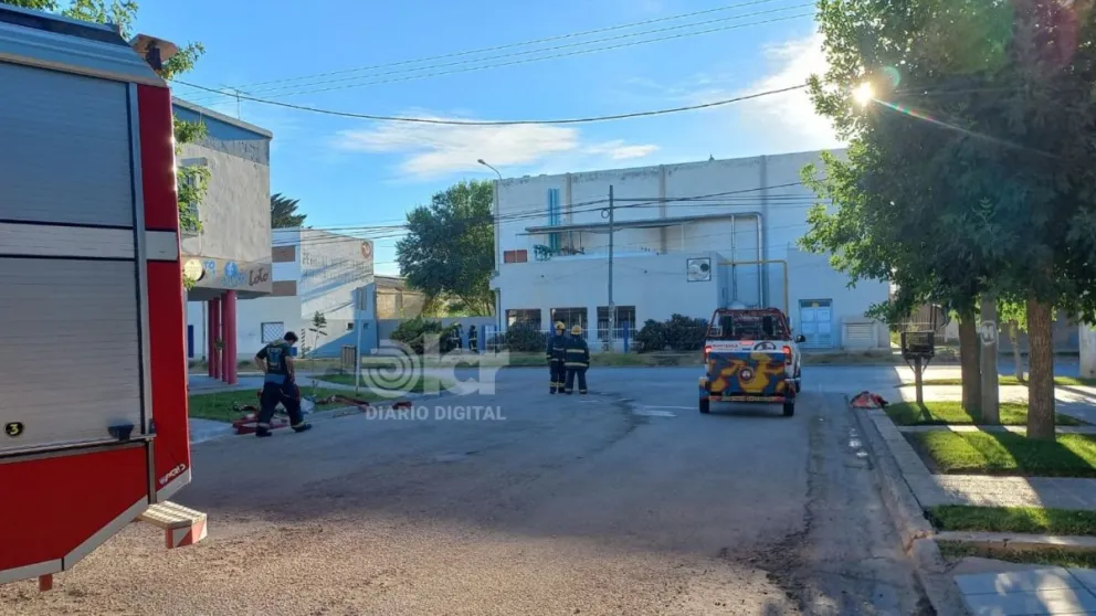 Como medida preventiva, el tránsito fue interrumpido.