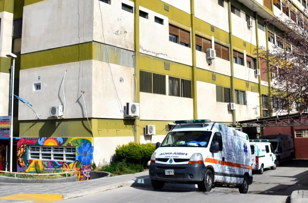 El hecho de tránsito ocurrió hace pocos días en calle Las Heras, casi avenida Mitre. La mujer fue asistida por salud pública. Foto LCR (archivo).