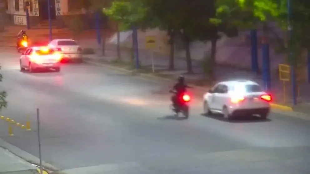 Gracias a las camaras del 911 se pudo dar con los sospechosos (gentileza Gobierno RN).