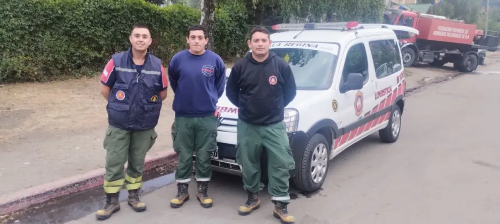 (Imagen: Cuartel de Bomberos de Villa Regina)
