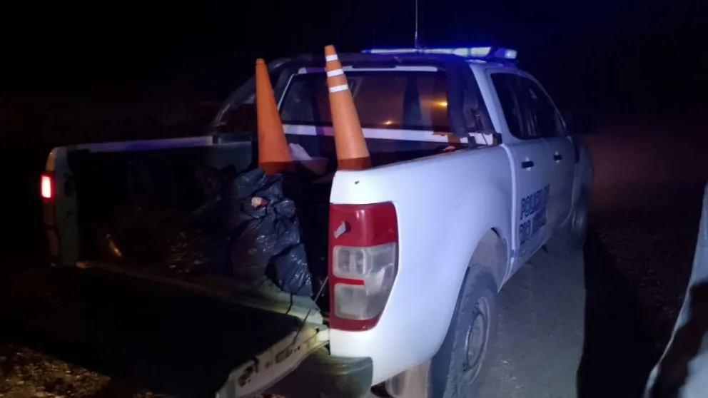 El control fue realizado anoche, minutos antes de la medianoche. 