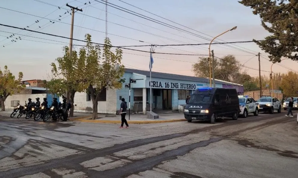 Alexis Díaz se fue de la zona rural a bordo de una bici rodado 26 de color amarilla (foto Policía RN).