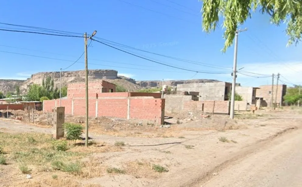 El barrio ubicado en el ingreso oeste a Villa Regina tendrá la red de gas. (Foto archivo)