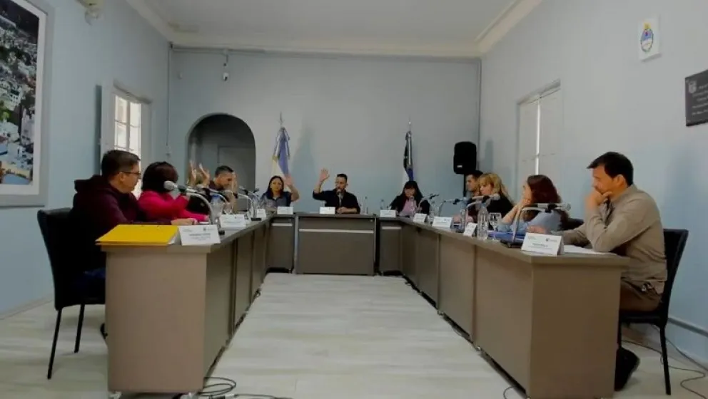 En la votación hubo igualdad y desempató con el doble voto el presidente del cuerpo. (Foto gentileza)