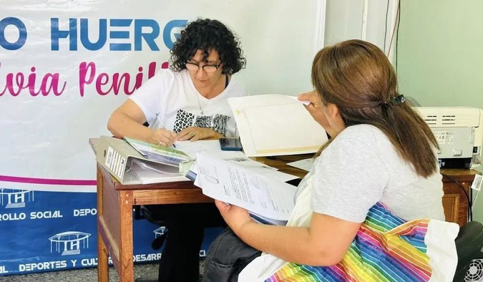 Este viernes nuevamente habrá atención del IPPV en Huergo. (Foto archivo)