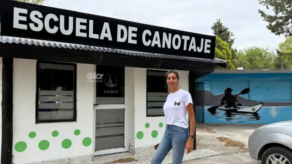  “Ver lo que logramos y ver a los integrantes de este equipo en su primer provincial de canotaje, me llena de emoción”. (Fotos: Celeste Cerezuela)