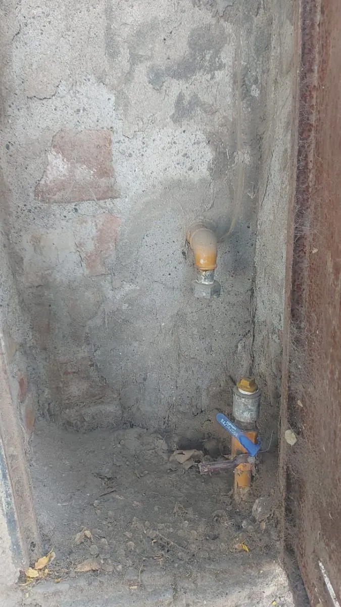 Los medidores fueron retirados hace cerca de un mes.