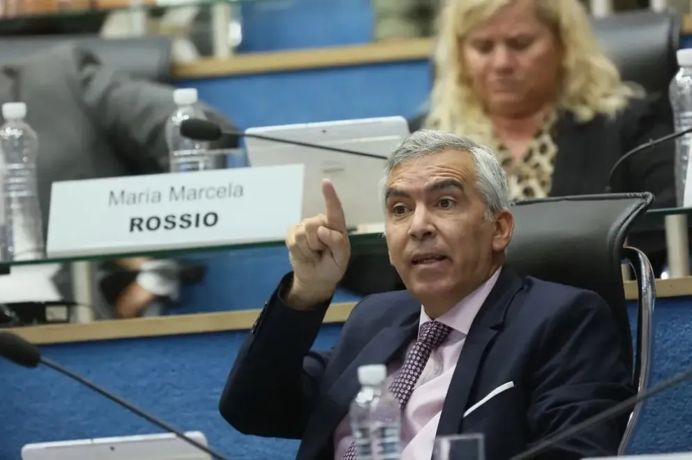 El legislador Facundo López (JSRN).