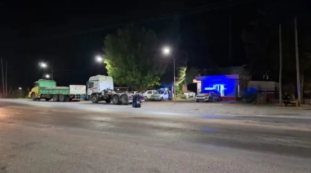 Se llevó adelante un intenso control de peso de los camiones lo cual empeora cada vez más el estado de las rutas. (Foto Daniela Luján)