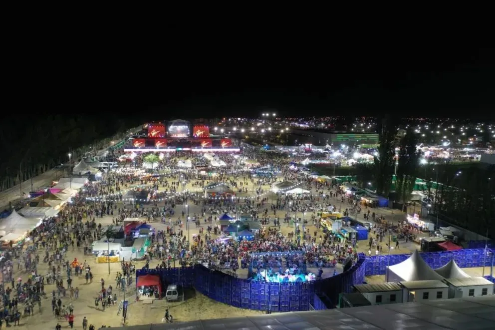 La ciudad recibió a más de medio millón de personas. (Foto gentileza)