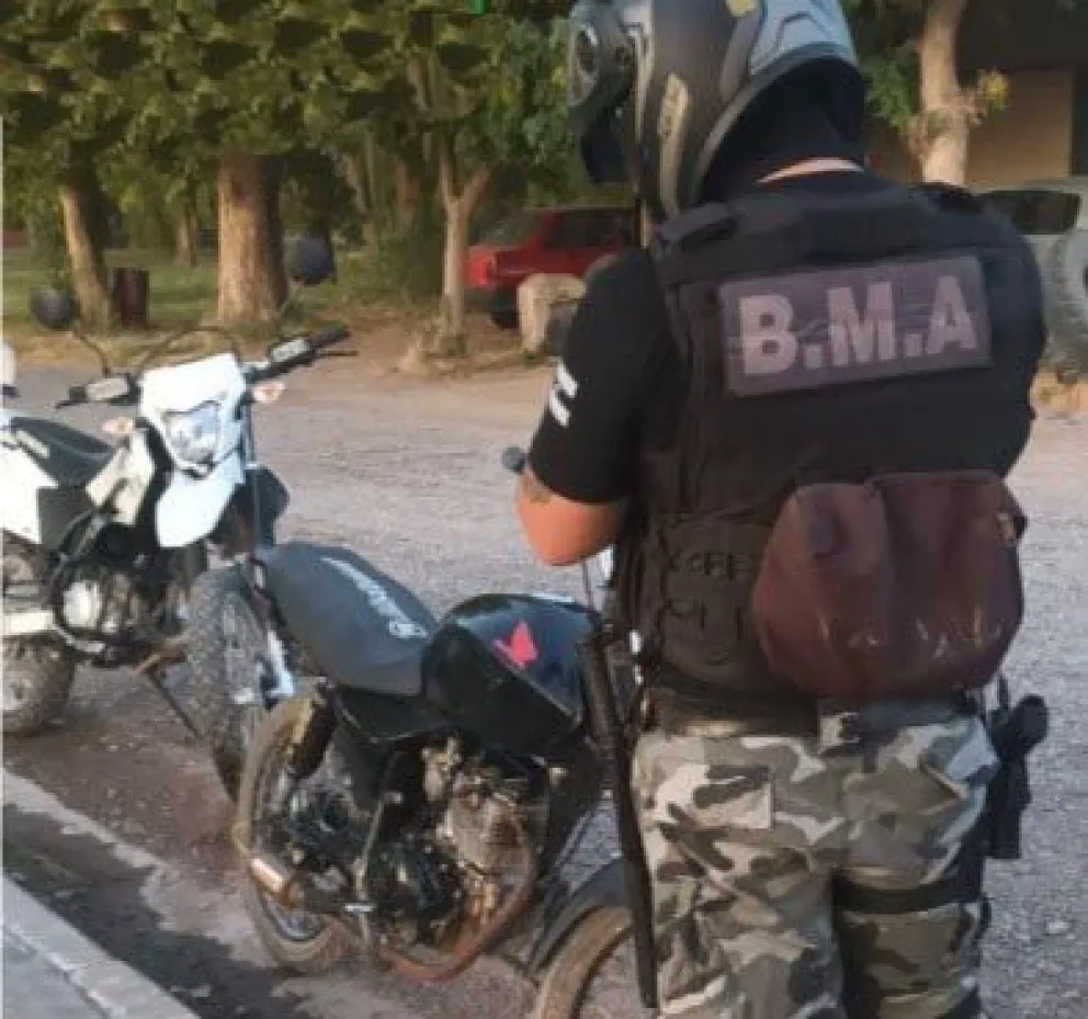 Los controles fueron realizados por personal de la BMA en la zona urbana (foto Policía RN).
