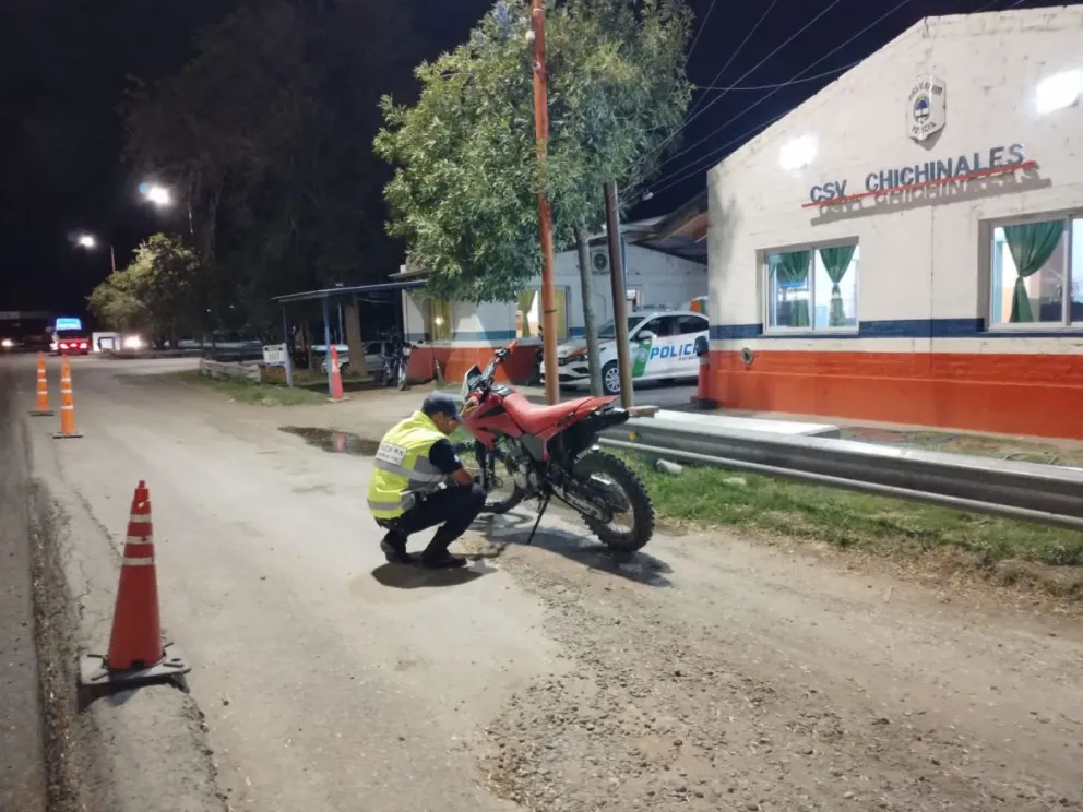 El control y posterior secuestro del rodado se realizó durante la cobertura por seguridad que se realizó por la Fiesta de la Vendimia.