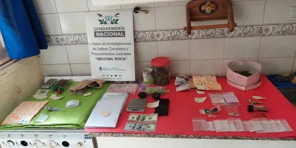 Entre lo secuestrado se encontraba la sustancia conocida como 'droga rosa'.