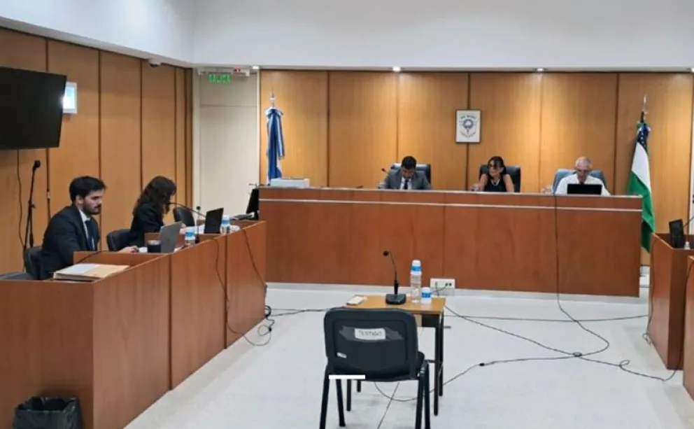 Comenzó el debate por la tentativa de femicidio que ocurrió en 2023 en Villa Regina. (Foto gentileza)