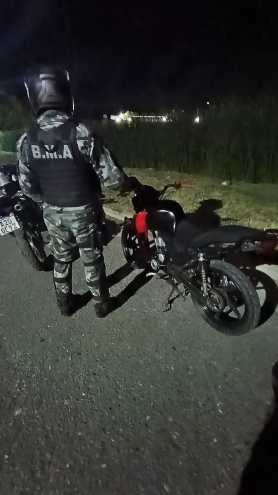 Los controles se realizaron anteanoche en distintos puntos de la zona urbana. 