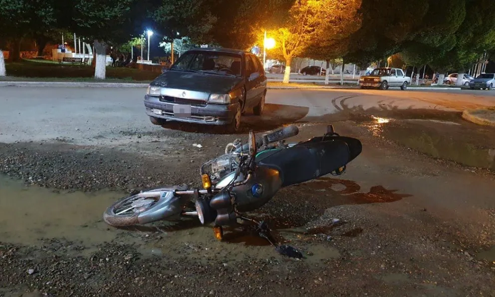 La colisión se produjo en la esquina de calles 19 y 6.