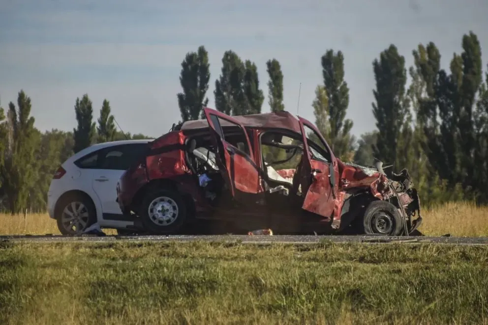 Todo cercado en el área del accidente. Fotos Vanesa Schwemmler para NoticiasNet.