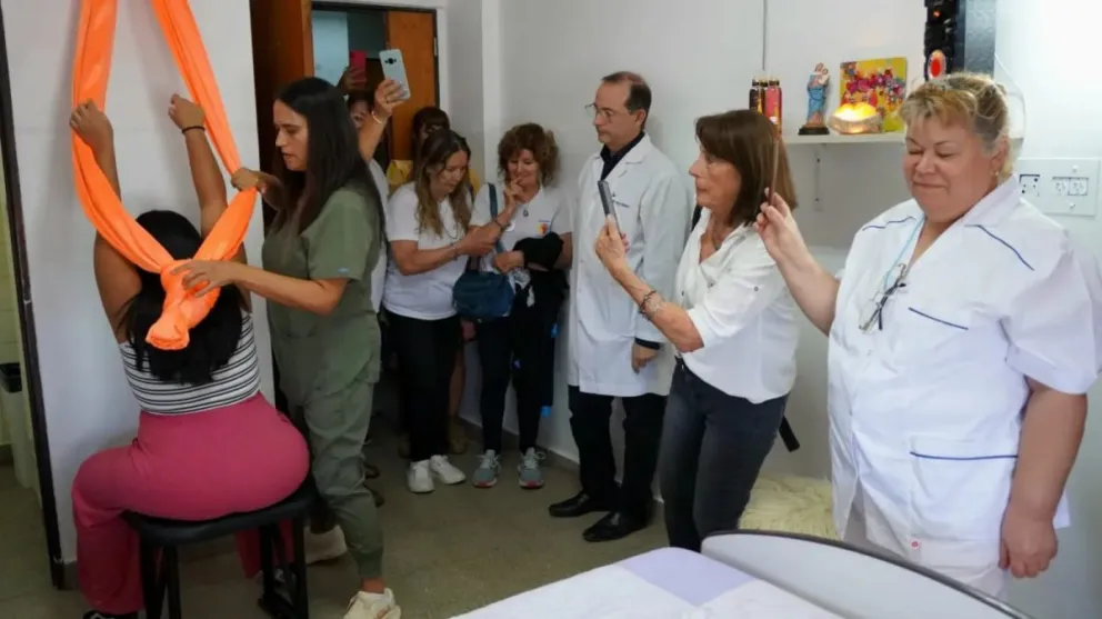 Nuevo espacio para acompañar a las personas gestantes (foto Gobierno RN).