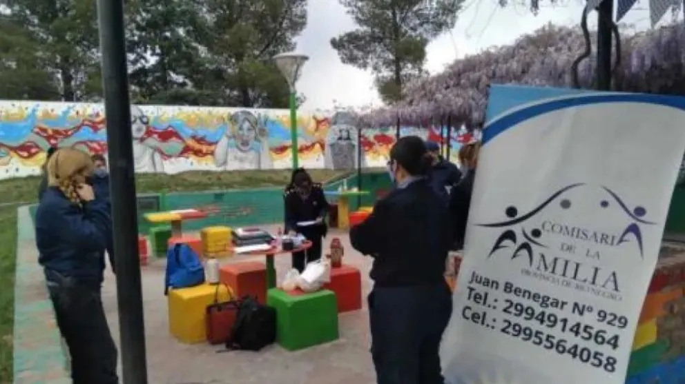 La denuncia fue presentada ante la Comisaría de la Familia de Catriel. Foto: Cipo360