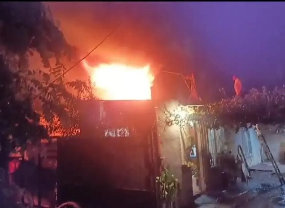 El incendio comenzó a las 20,40 horas aproximadamente. 