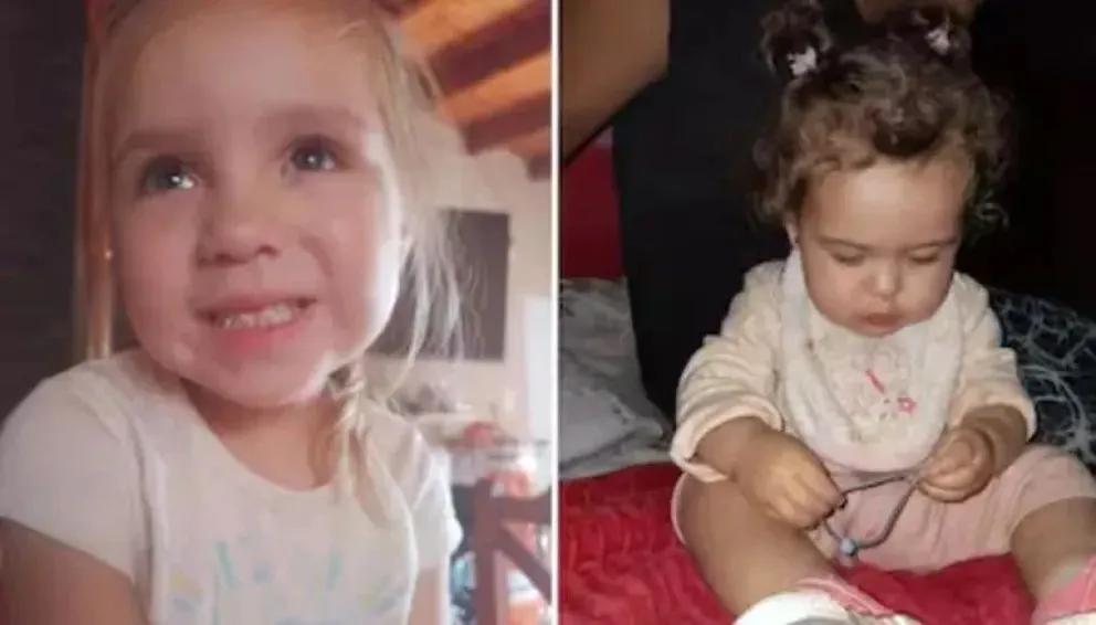 Pilar, la niña mayor. Foto archivo.