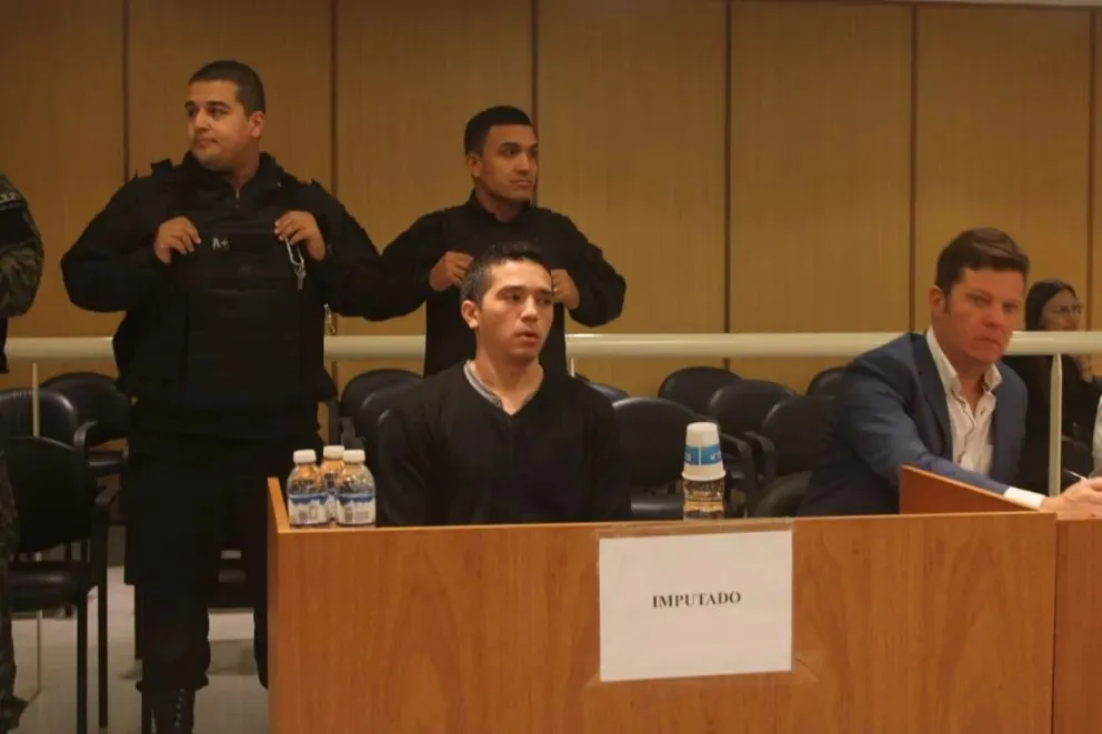 El acusado, Oscar Carriqueo, era pareja de Nicole y padre de sus cinco hijos. Foto: (Tania Domenicucci-ANR)