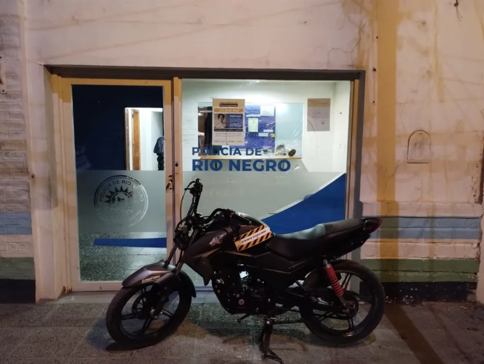 La moto había sido robada en la capital neuquina en diciembre de 2024. 