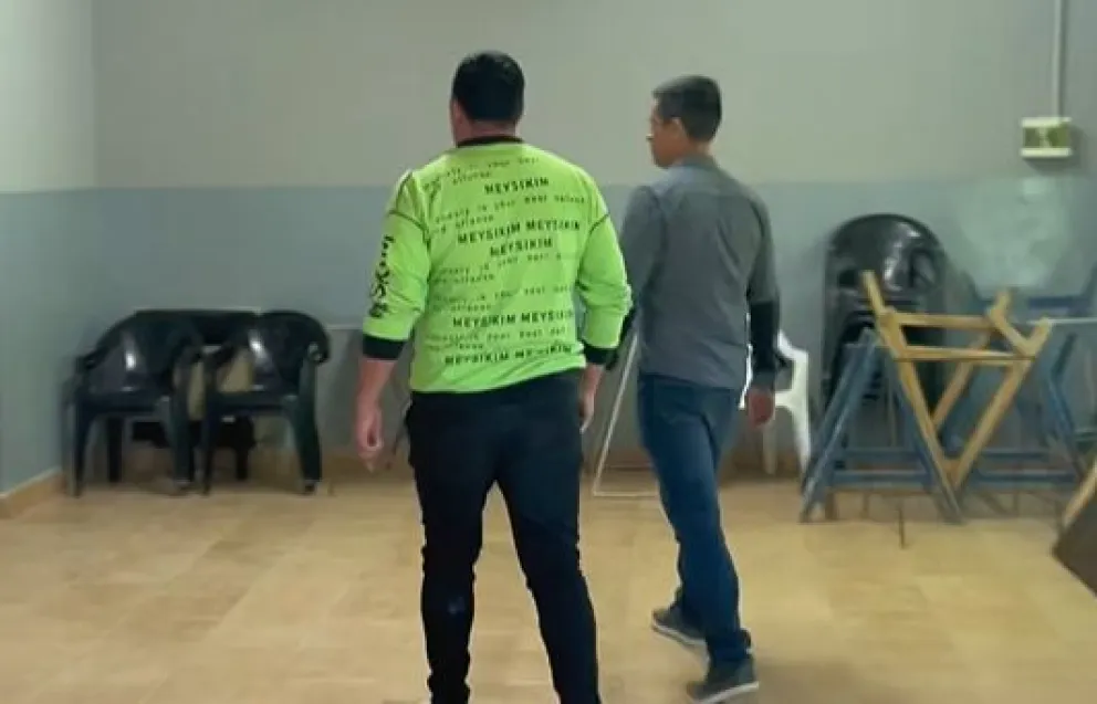 El intendente recorrió el centro comunitarios para verificar las obras ejecutadas. (Foto gentileza)