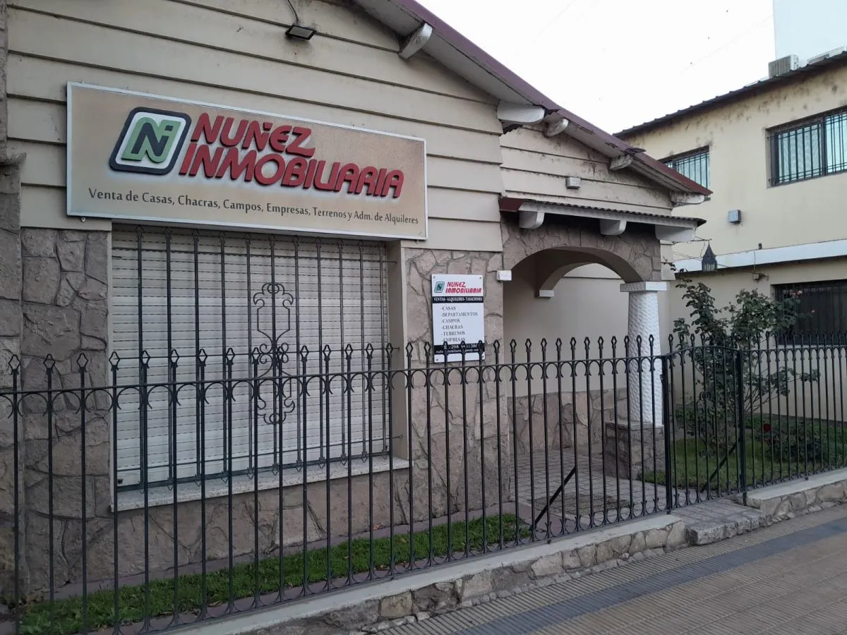 El robo a la inmobiliaria N&uacute;&ntilde;ez se produjo durante la madrugada de ayer. 