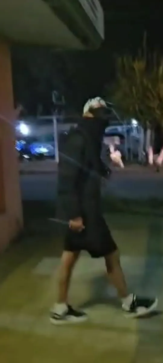 El robo a la inmobiliaria ocurri&oacute; en la madrugada del 24 de abril. El ladr&oacute;n fue filmado por el due&ntilde;o del lugar mientras se retiraba.